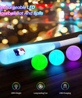 Lit Light Up Tee Ball Set for Toddlers and Kids 3 to 8 with glowing baseball bat and balls, LED Tee Ball Toy for Outdoor Play