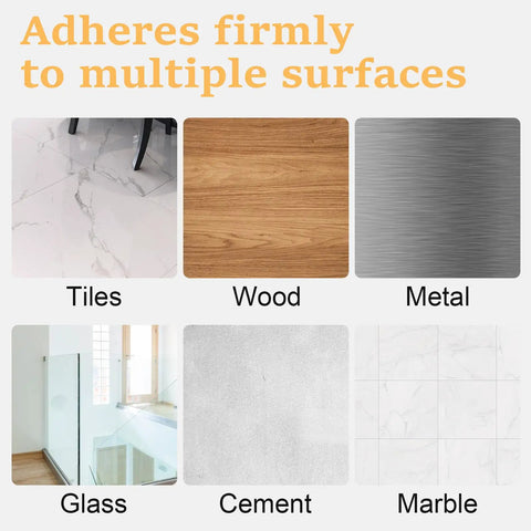 Easy Peasy Peel And Stick Wall Corner Guard, Flexible Tpe Edge Strip Takes Hard Hits Off Door Frames And Furniture While Hiding Scuffs So Your Home Repairs Stay Solid on tiles, wood, glass, metal, cement and marble surfaces.