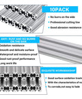 10 Pieces Of 1000 mm 2020 Aluminum Extrusion European Standard Anodized Linear Rail T Slot Profiles for Diy CNC and 3D Printer Builds