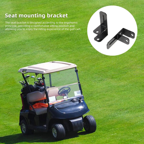 Rear Seat Armrest Bracket For Golf Cart, Heavy Duty Iron Construction With Ergonomic Comfort Design and Stable Support Frame