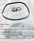 Rev Up Your Ride With Serpentine Drive Belt Tensioner Kit For 2015 To 2018 City Express And 2013 To 2021 NV200 2007 To 2012 Sentra 20 L 4 Dohc Keep Your Car Rolling Smooth Pro Tested Parts, belt and tensioner