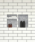 All In One Triple Niche Recessed Shower Shelf In Black With Three Built In Shelves Tile Ready Surface 32 Inch Wide By 20 Inch High By 4 Inch Deep
