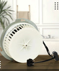 Side view of Upgraded 8832NA Bathroom Fan Blower Motor Replacement Fits A Range Of Models 3.3 Inch Diameter 1500 RPM CCW.