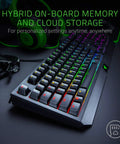 Sick Clicky Mechanical Gaming Keyboard With Programmable Keys And Custom RGB Lighting showcasing hybrid memory and cloud storage.