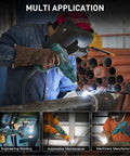 Portable 110V Welding Machine Kit With IGBT Inverter Arc Welder, MMA Gun, in use for engineering welding and fabrication