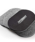 XL Oval Felt Furniture Sliders For Hard Surfaces Set Of 4 Reusable Anti Slip Moving Pads for beds, sofas, dressers, and tables