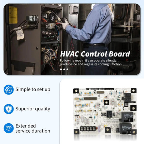 Built Tough Hvac Furnace Control Board Replacement Fits Carrier Payne Bryant Gas Heating Units Plug And Play Setup Guarantee Cozy Warm Homes No Sweat Install