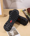Replacement Rubber Full Outsole For Leather Shoes Non Slip Wear Resistant Black 1 Pair Size 9.8cm Wide 25.5cm Long 4.4cm Thick