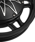 Heavy Duty Aluminum Alloy Wheel Hub Motor 14 Inch For Electric Scooter Motorcycle Conversion Kit 2000W To 5000W detailed close-up view.