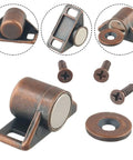 Magnetic Cabinet Door Catch Zinc Alloy Latch For Kitchen And Bedroom Furniture Heavy Duty Hold Quiet Close Action