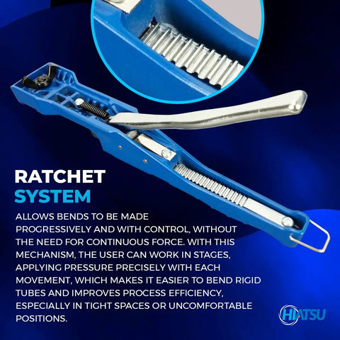 Top Shelf Tube Bender Kit For HVAC And Refrigeration Featuring Dead Nuts Accurate Ratcheting Copper And Aluminum Bending Heads With Seven Die Sizes Pipe Cutter And Reamer In A Heavy Duty Case