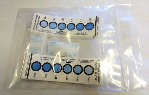 Reusable Humidity Indicator Cards Twenty Pack - Track Moisture Levels Straight Up - Keep Your Stash Fresh And Protected - Heavy Duty Storage Monitor For Daily Use
