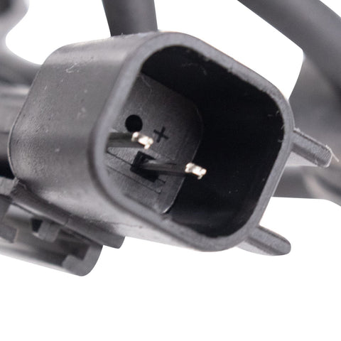 Close-up of electrical connector for Front Driver Or Passenger Side Wheel Bearing And Hub Assembly For Ram 2500 3500 2019 To 2024 Replacement OE Fit Easy Install Durable Hub and Bearing