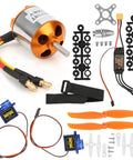 Ultra Lightweight RC Helicopter Motor and Propeller Kit With Brushless ESC And 9G Servo for High Performance Remote Control Aircraft Kit