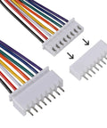10 Pair JST XH Connector Kit 2.54mm Pitch 8 Pin Header Male And Female Plugs With Flat Wire Cable 200mm 26 AWG
