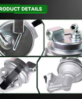 Mechanical Fuel Pump Replacement For SBC Small Block Chevy 350 With Stock 7.5 To 9.5 PSI Pressure close-up view