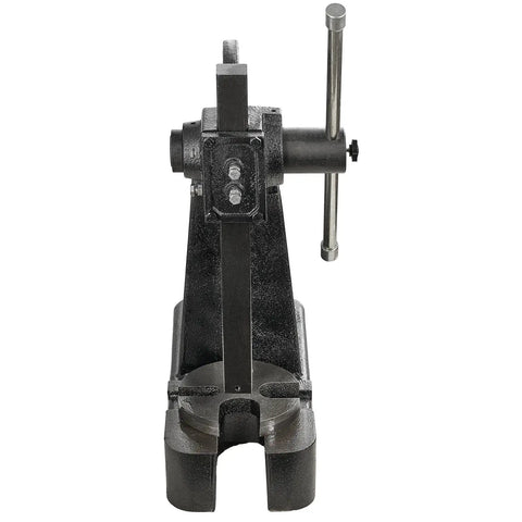 Rugged 3 Ton Manual Arbor Press, Heavy Duty Cast Iron Desktop Hand Press with a solid steel ram for crafting.