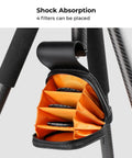 Super Handy Waterproof Camera Lens Filter Pouch Holds Up To Four 95mm ND UV CPL Solar Filters With interior cushioning