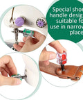 Ultra Short Sewing Machine Screwdriver Set With Flat Head And Phillips Bits For Tight Spots Great For Sewing Projects