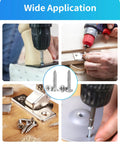 Stainless Steel Self Tapping Screws Assortment Kit 560 Pcs M3 M4 M5 M6 used in home improvement and DIY projects.