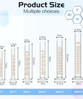 Six Piece Glass Graduated Cylinder Set With Rack 5Ml To 250Ml Clear Lab Tubes For Chemistry Projects Home Science Lab