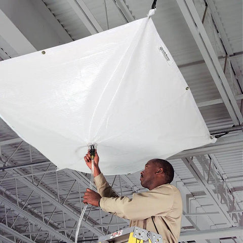 Roof Leak Diverter Bucket Kit For Quick Response And Real World Roof Leak Protection Hang It Easily Over Problem Spots To Channel Leaks