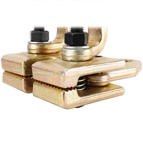 Heavy Duty 5 Ton Right Angle Two Way Auto Body Pull Clamp For Car Body Repair Tool Kit With Frame Machine Compatibility