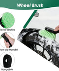 9 Piece Motorcycle Cleaning Kit All-In-One Dope Pro Grade Detailing Bundle with wheel brush cleaning motorbike tire