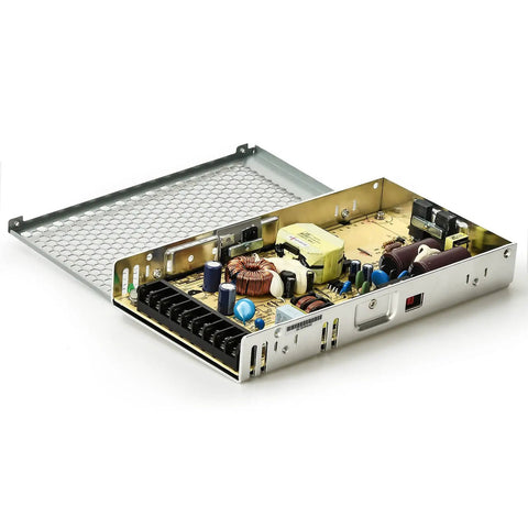 Internal view of 48V DC LED Power Driver For Track Lighting System, 350W, Non-Dimmable Or Multi-CCT Dimmable, UL Certified