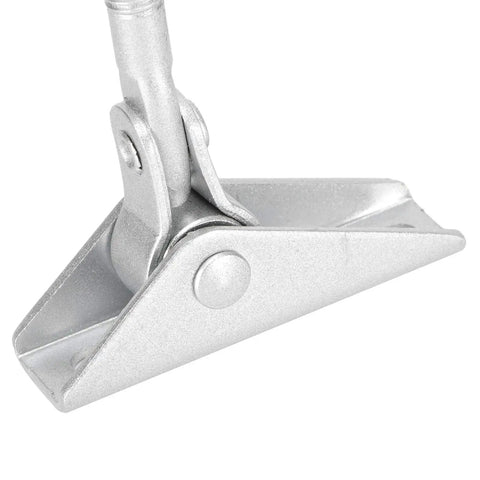 Close-up of Aluminum Hydraulic Door Closer And Stopper With 180 Degree Positioning For Indoor Outdoor Use, Smooth Quiet Close