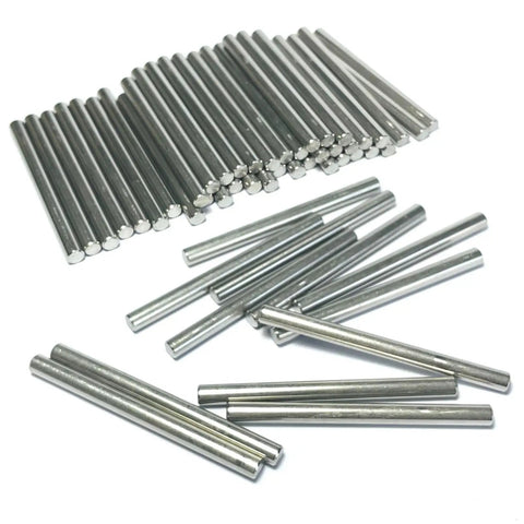 52 Piece 4Mm By 50Mm Dowel Pins Set In 304 Stainless Steel Built For DIY Shelves And Bunk Beds M4 Dowel Pins With Tight Ground Tolerances