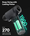 16V Brushless Power Drill With 50 Nm Torque, Smart Digital Display, LED Light, Auto Mode, 1900 mAh battery exposed