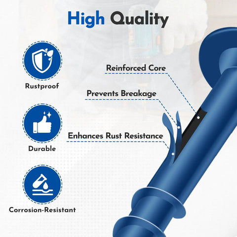8 By 2 And A Half Inch Exterior Pocket Hole Screws With Coarse Thread Square Drive Washer Head Blue Coated Weather Resistant Built Tough
