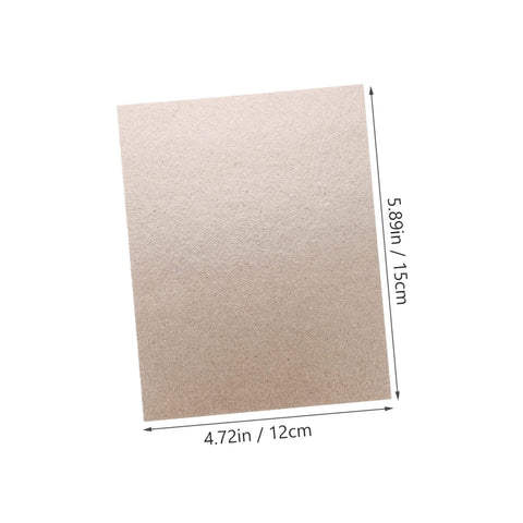 Mica Insulation Sheets For Microwave Oven 10 Pack Heat Resistant Pads And Plates, Easy To Cut, 5.89x4.72 inches