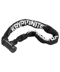 Heavy Duty 3 Ft Chain Lock With 8mm Links For Bikes And Scooters, Anti Theft Bicycle Lock With Keys, Weather Resistant Nylon Sleeve