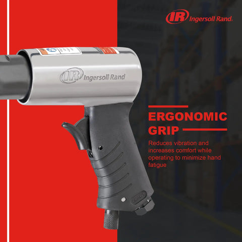 Quick Change Air Hammer Kit With 3 Piece Chisel Set 3500 BPM Two And Five Eighths Inch Stroke Point Four Zero One Shank heavy duty