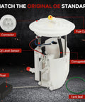 Electric Fuel Pump Module Assembly Plug And Play For Jeep Compass Patriot And Dodge Caliber 2007 To 2016 2.0L 2.4L L4 Engines