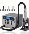 Lead Free 1000W Hot Air Soldering Station With Digital LCD Display For PCB Repairs BGA Rework SMD Desoldering Auto Sleep Mode