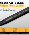 16 Piece Metal Punch And Chisel Set For Wood And Auto Projects With Precision Sharpened Edges, Heavy Duty GrenPRO tool