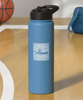 Stainless Steel Insulated Water Bottle For Kayaking And Rafting Durable Hydration Bottle for Paddling on indoor court