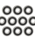 Ten Pack 6092RS Double Rubber Seal Bearings 9x24x7mm ABEC5 Z3V3 High Speed Sealed Miniature Bearings For Motors, Power Tools, Toys And Household Appliances With Low Noise And Smooth Operation, ten bearings shown