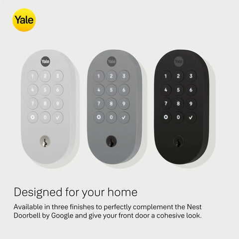 Lock Down Your Spot Today With This Hassle Free Keyless Deadbolt Smart Lock Featuring Google Matter Sync And Sleek Matte Black Casing For Effortless Remote Guest Entry