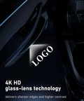 Mercedes Car Door Lights Logo Projector Puddle Lights No Fade 4K HD Welcome Lamps Pack, projection on ground