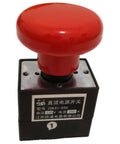 Zdk31-250 Direct Current Power Supply Switch For 220V 250A Electric Forklifts, red emergency stop switch for heavy-duty use.