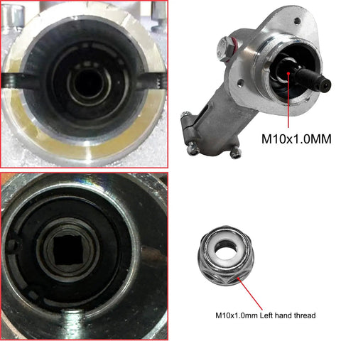 Durable Trimmer Gear Head Gearbox Replacement For SRM 225 225i 2620 3020 225U 266U 280U Straight Shaft Brushcutter Weed Eater