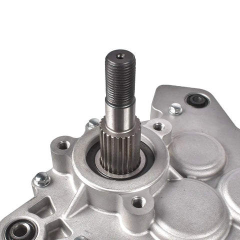 Close-up of Heavy Duty 180cc GY6 Engine Motor part showing gear shaft for scooter bike restoration and reliability.