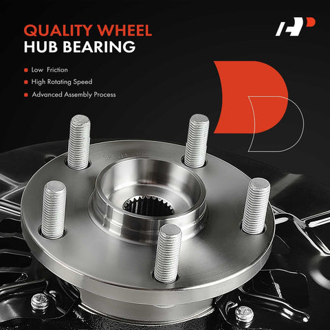 Front Left Steering Knuckle And Wheel Bearing Hub Assembly For Toyota Camry 2012 2017 L4 2.5L SE SE Sport XSE Special Edition Sedan Driver Side Replacement Part