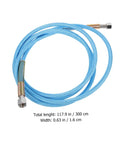 High Temperature PTFE Steam Hose For Irons And Steam Cleaners Lightweight And Easy Install Replacement Flexible Durable Hose With Wide Fittings