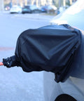 Dang Solid Magnetic EV Charger Cover For Steel Body Electric Cars All Weather Shield on charging port, protecting from elements.