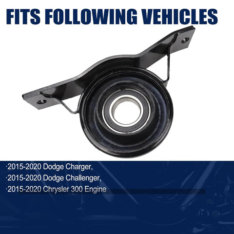 Knock The Rattle Loose Rear Driveshaft Center Support Bearing Easy Swap Transmission Fix For Dodge Challenger 2015 Through 2020 Lock Down The Driveline And Cruise Without Hassle With Oem Quality Mount Guaranteed Long Lasting Performance